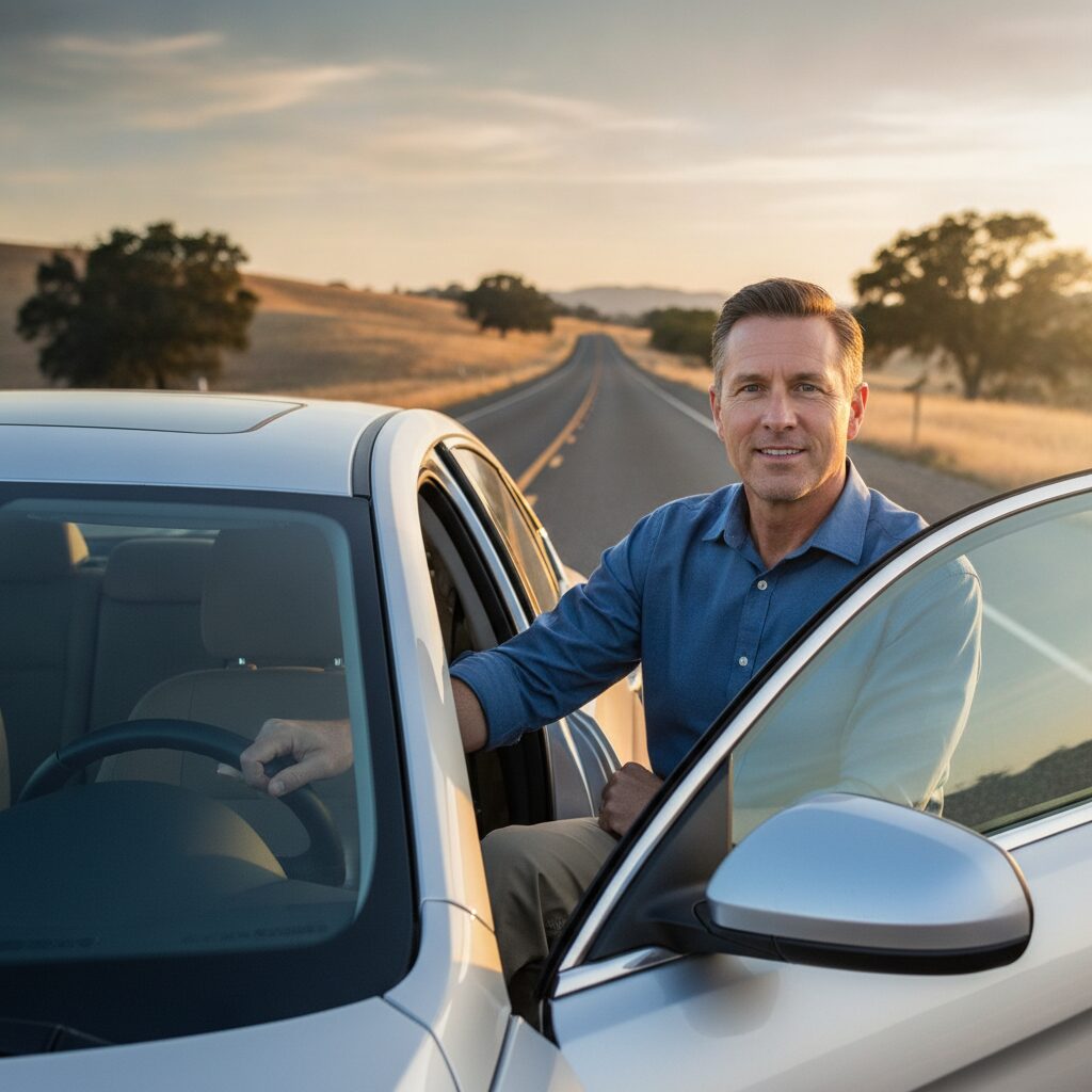 A driver getting back on the road after an SR-22 filing — SR-22 auto insurance from InsureToday24, insuretoday24.com